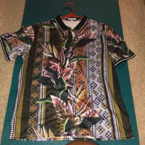 Floral polo